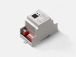 Декодер DALI диммер 12-24В на DIN рейку, 4 адреса, DALI-DT6-ST4-DIN