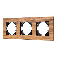 Рамка из натурального дерева FRM-XSILO-WD-3-SNL (Arlight, -)