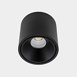 Светильник светодиодный потолочный накладной , серия GW, Черный, 11Вт, IP20, Теплый белый (3000К), GW-8701-11-BL-WW