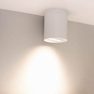 Светильник SP-FOCUS-R132-24W Day4000 (WH, 50 deg, 230V) (Arlight, IP54 Металл, 5 лет)