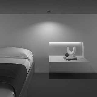 Встраиваемый светильник Yin GU10 1x10Вт