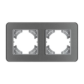 Рамка стеклянная FRM-OMALI-SFGS-2-GR (Arlight, -)