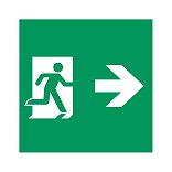Пиктограмма EMGP-MARK-MA-RIGHT (Человек, Вправо) (Arlight, Пластик)