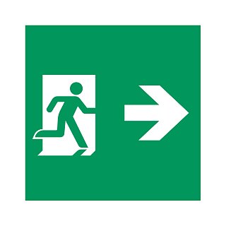 Пиктограмма EMGP-MARK-MA-RIGHT (Человек, Вправо) (Arlight, Пластик)