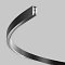 Шинопровод круглый из полукругов 1500мм Flarity черный