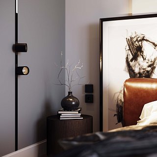 Трек встраиваемый MAG-TRACK-2538-F-2000 (BK) (Arlight, IP20 Металл, 5 лет)