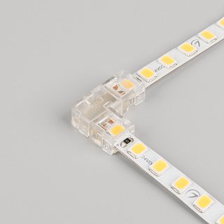 Коннектор угловой FIX-MONO-5mm-2pin-STS (Arlight, Прозрачный)