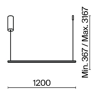 Подвесной светильник Halo 3000-4000К 16Вт