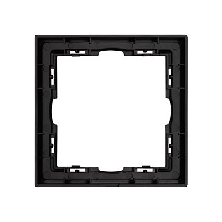 Рамка пластиковая FRM-NOBE-SFPL-1-BK (Arlight, -)