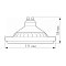 Лампа AR111-UNIT-GU10-15W-DIM Day4000 (WH, 120 deg, 230V) (Arlight, Металл)