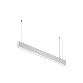 Линейный светильник подвесной 3000K 35x67 (Серебро, 1 м) LL312035