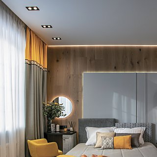 Встраиваемый светильник Atom GU10 2x10Вт