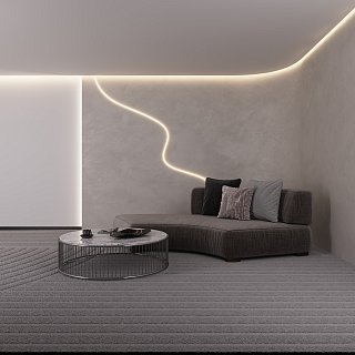 Лента герметичная AURORA-PS-A120-16x8mm 24V Blue (10 W/m, IP65, 2835, 5m) (Arlight, Силикон)