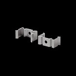 Комплект креплений (для профиля 20×20) 4 шт., ALM-2020B-MT 642078