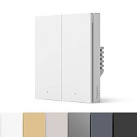 Умный настенный выключатель H1 EU (без нейтрали, 2 клавиши) | Aqara Smart Wall Switch H1 EU (No Neutral, Double Rocker)