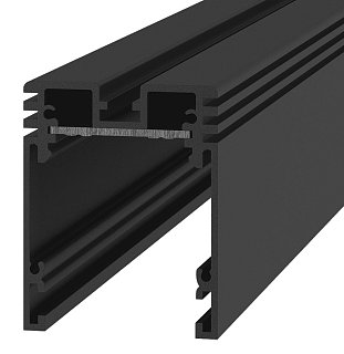 Трек SY низковольтный универсальный,черный, 2м , SY-C-SL-601201-2-BL