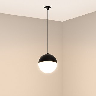 Светильник SP-EMISFERO-HANG-BUILT-R150-11W Warm3000 (BK, 170 deg, 230V) (Arlight, IP20 Металл, 3 года)