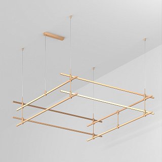 Основание ART-APRIORI-QUADRAT-2-HANG-2000x2000 (GD) (Arlight, IP20 Металл, 3 года)