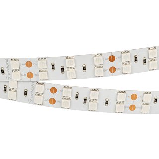 Светодиодная лента RT 2-5000 24V Green 2x2 (5060, 600 LED, LUX) (Arlight, 28.8 Вт/м, IP20)