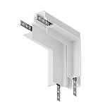 Коннектор угловой внутренний Gravity встраиваемый белый