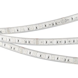Светодиодная лента герметичная RTW-PU-B60-12.5mm 24V RGB (14.4 W/m, IP68, 5060, 5m) (Arlight, -)