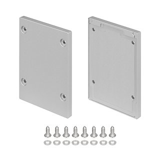 Заглушка IP-LINE-5475 SILVER глухая (Arlight, Металл)