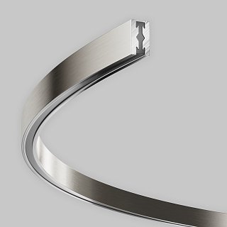 Шинопровод круглый из полукругов 1200мм Flarity платина