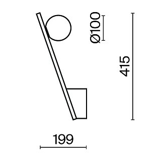 Настенный светильник (бра) Kazimir G9х1