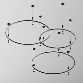 Шинопровод круглый 650мм Flarity черный