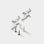 Крепеж для шинопровода, серия SY-LINK, Белый, SY-LINK-CF-WH