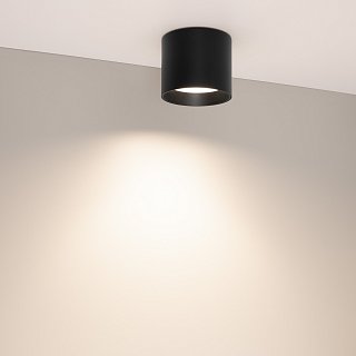 Светильник SP-BISCOTTO-R90-8W Warm3300-MIX (BK, 80 deg, 230V) (Arlight, IP54 Металл, 5 лет)