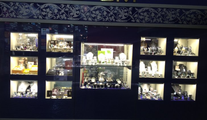 Светодиодная подсветка витрины