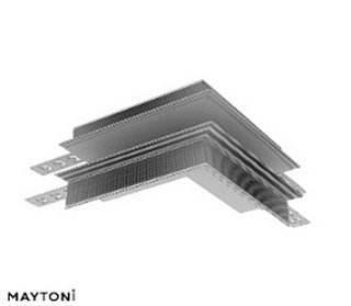 Коннектор внешний Exility встраиваемый под ГКЛ 12,5мм, белый