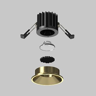 Встраиваемый светильник Round 4000K 7W 60°