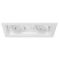 Светильник MS-VORTEX-BUILT-S170x90-2x12W Warm3000 (WH-WH, 40 deg, 230V) (Arlight, IP20 Металл, 5 лет)