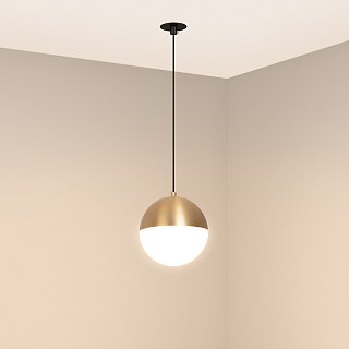 Светильник SP-EMISFERO-HANG-BUILT-R150-11W Warm3000 (GD, 170 deg, 230V) (Arlight, IP20 Металл, 3 года)