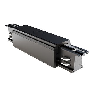 Коннектор прямой Trinity черный