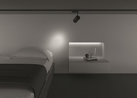 Трековый светильник TR003-1-10W3K-S-B