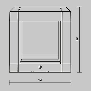 Ландшафтный светильник Royal Mile 3000К 13Вт IP 65