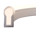 Гибкий неон 25x13 220В 8Вт/м 2700K IP65 50м