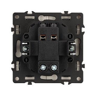 Механизм выключателя одноклавишный перекрёстный SWT-NOBE-MKX1-SFPL-WH (230V, 10A) (Arlight, -)