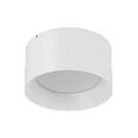 Светильник светодиодный потолочный накладной , серия BQ, Белый, 12Вт, IP20, Теплый белый (3000К), BQ-SF12-WH-WW