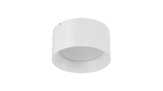 Светильник светодиодный потолочный накладной , серия BQ, Белый, 12Вт, IP20, Теплый белый (3000К), BQ-SF12-WH-WW