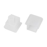 Заглушка MOONLIGHT-T-CAP-10x10mm-BOTTOM-S-SET (Arlight, Силикон)