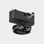 Крепление сменное М2 для светильников MINI VILLY, трековое однофазное, цвет Черный, MINI-VL-M2-BL