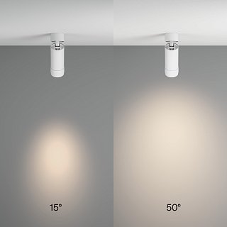 Потолочный светильник Focus Zoom 4000K 1x12W 15°-50°