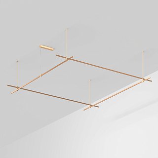 Основание ART-APRIORI-QUADRAT-ROD-800-3000x3000 (GD) (Arlight, IP20 Металл, 3 года)