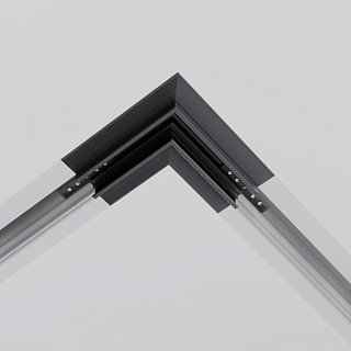 Коннектор угловой Exility для встраиваемого низкопрофильного шинопровода