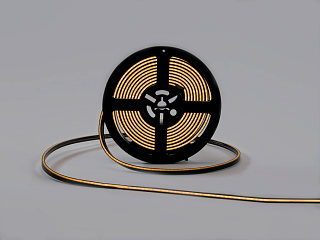 Нейтральный белый 24В IP67 4Вт/м 180 LED/м SMD2219 4×8 мм чёрная оболочка NE-MBL9180-24-4-NW-67