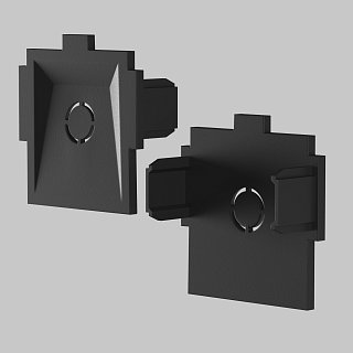 Комплект заглушек к встраиваемому шинопроводу Radity 2шт